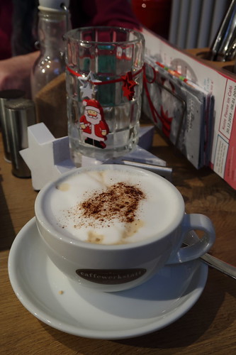 Cappuccino im StadtGalerieCafé