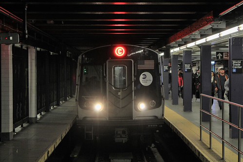 Mta R178 MTA NYCT Bombardier R179 (C) train @ World Trade Center | Flickr