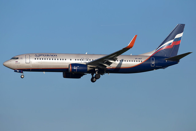 Aeroflot B737-8LJ(WL) VP-BCF