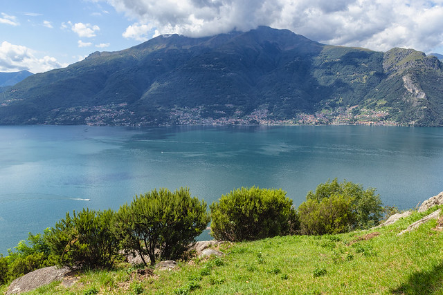 Vista del lago di Lecco