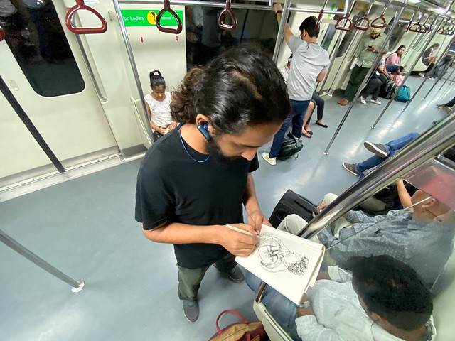 Mission Delhi - Ashish Chauhan, Blue Line Metro