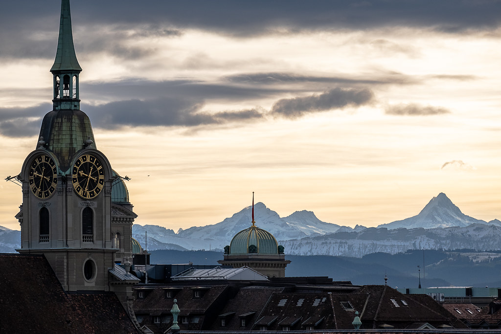 Über den Dächern von Bern