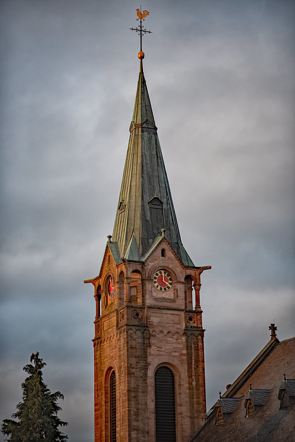 Weilerbach Protestantischer Kirchturm