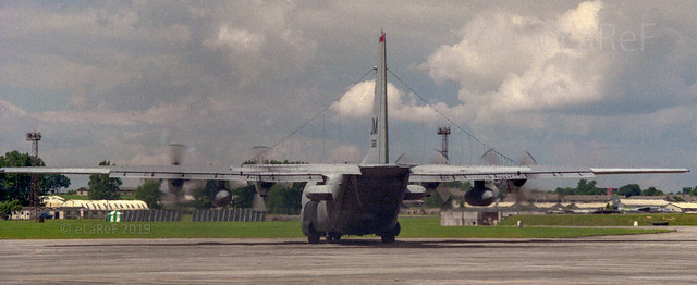 73-1580 Lockheed EC-130H Hercules msn 4542 DM 355Wg 43ECS