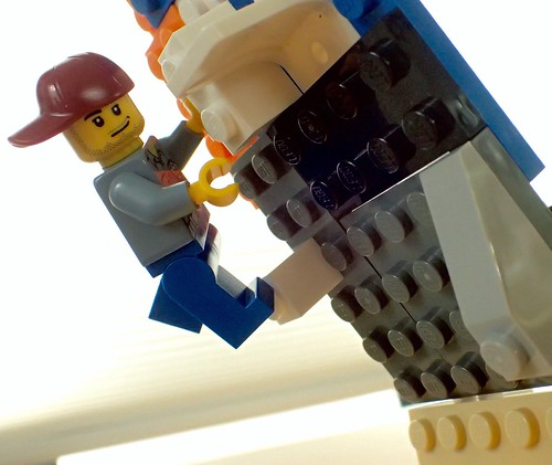 Lego Bouldering Wall