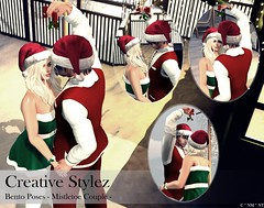 Creative Stylez - Bento Poses - Mistletoe Couple