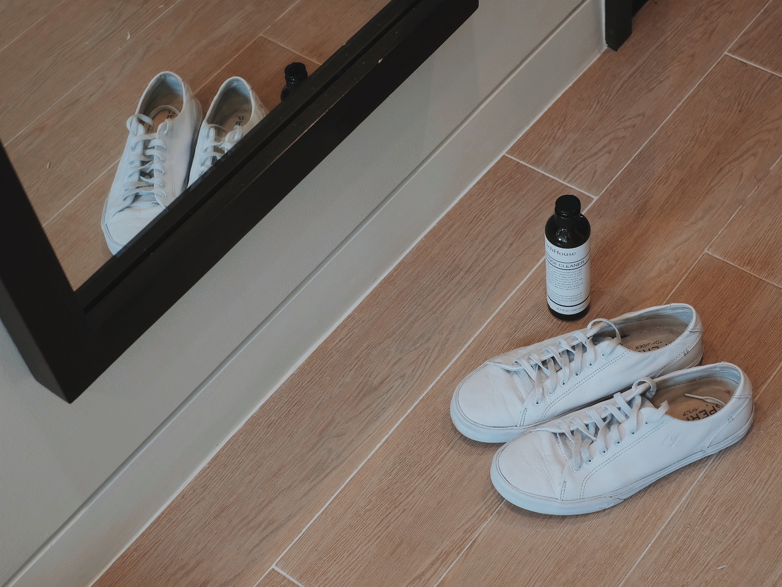 How to Clean White Leather Sneakers: Beach Born All-Purpose Cleanser 