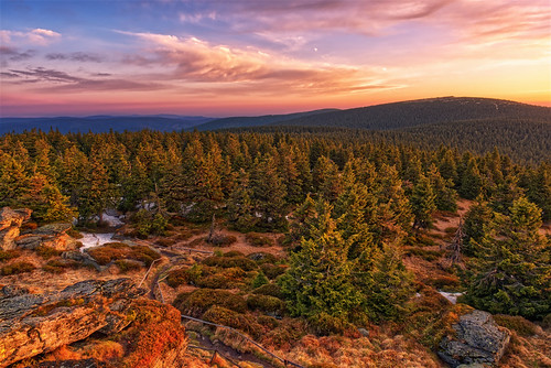 Sunrise in Jeseniky Mountains by emilstrnadel, landscape morning mountains sunrise