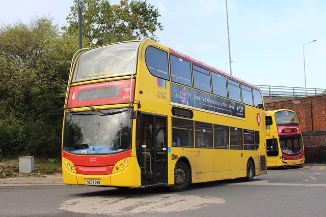 186 SK07DYB Yellow Bus