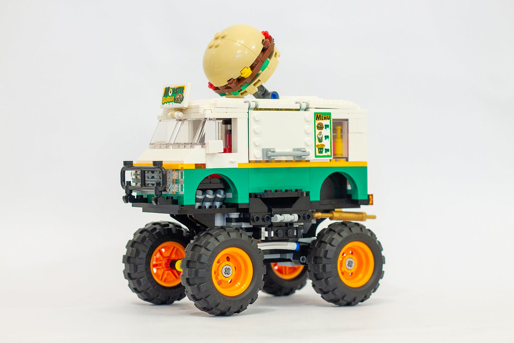 lego burger van