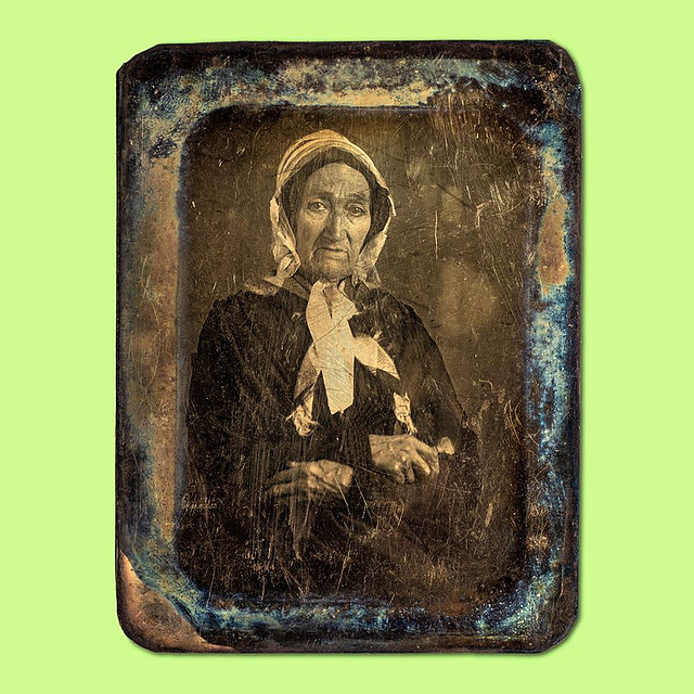 Woman on Daguerreotype 1840-1860