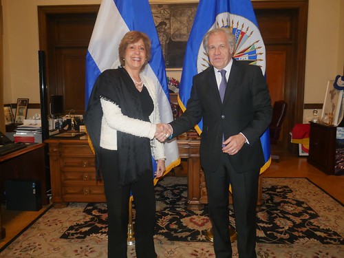 Nueva Embajadora de El Salvador presenta credenciales