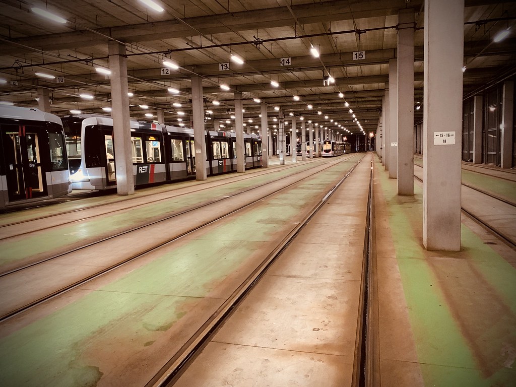Rotterdam Daily Photo: Where did I park my tram?