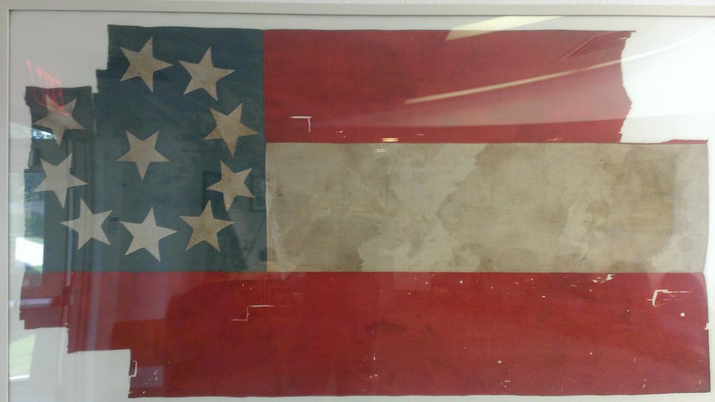 Wilson's Creek Confederate Flag, Wilson's Creek National Battlefield 9/7/2013