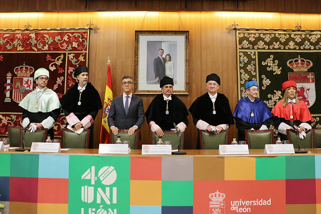 Acto Académico Conmemorativo del 40 Aniversario de la Universidad de León 18