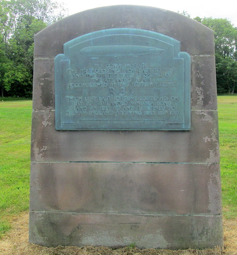 Airship Plaque, National Museum of Flight