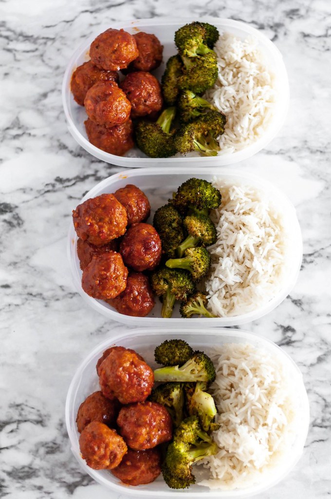 The number one recipe on this top recipes of 2019 list at Meg's Everyday Indulgence is Korean Meatball Meal Prep.