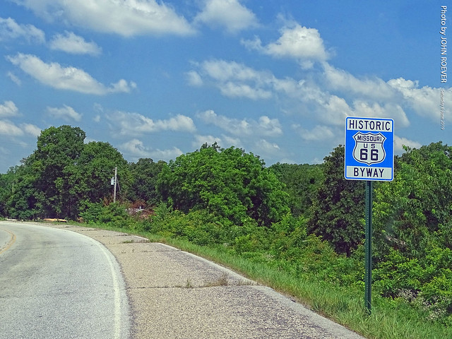 Route 66 west of Joplin, 8 June 2019