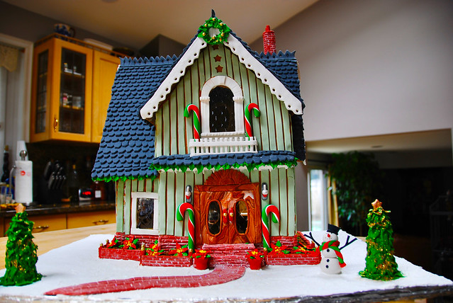 2013 Victorian Gingerbread house!