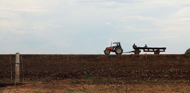 Tractor Moomba Farm, Zambia