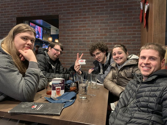 12/17/19 @ Pizza Luce Eden Prairie: Second Place- Pie on a Boomerang (46 points)373