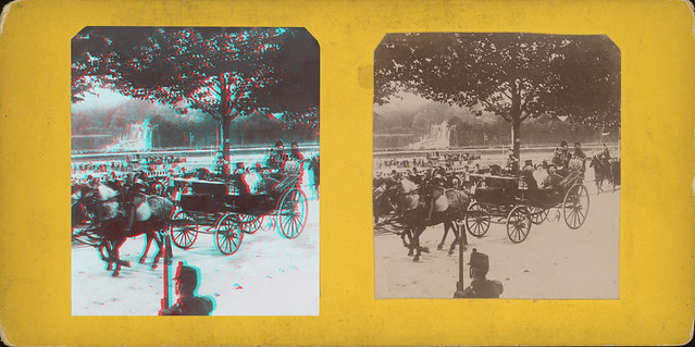 Le tzar sur la route de Versailles.  7 Octobre 1896