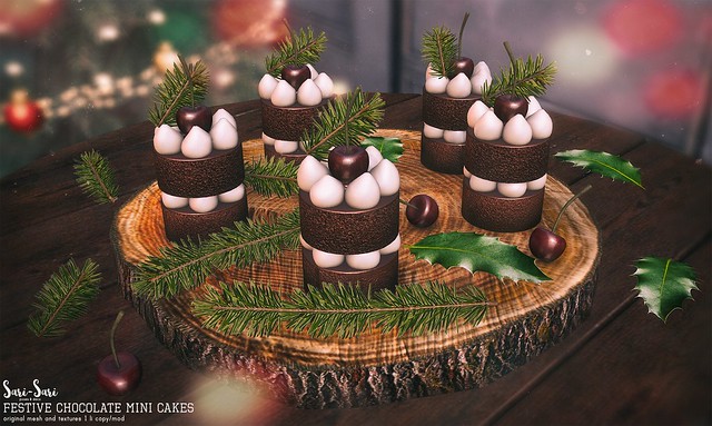 Sari-Sari - Festive Chocolate Mini Cakes + GIVEAWAY