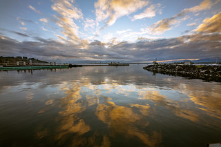 Comox Harbor Reflection