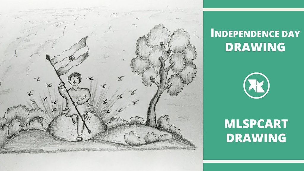 Creative & Easy Independence Day Drawing ideas on 15 August for Kids-nextbuild.com.vn