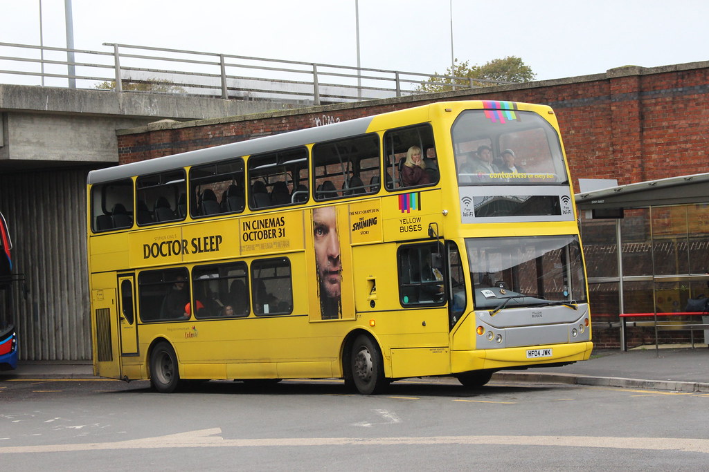 111 HF04DWK Yellow Buses