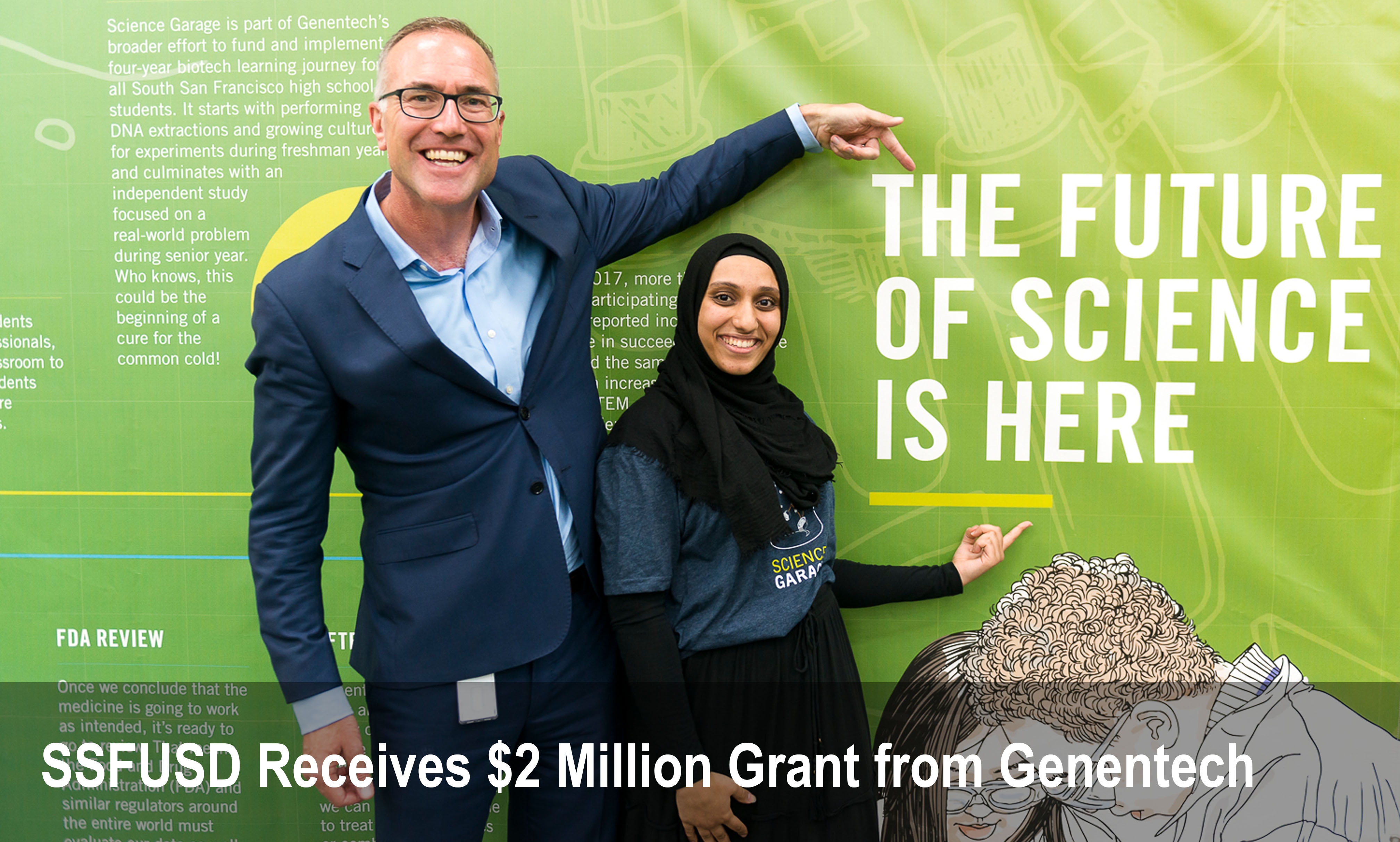 SSFUSD Receives $2 Million Grant from Genentech