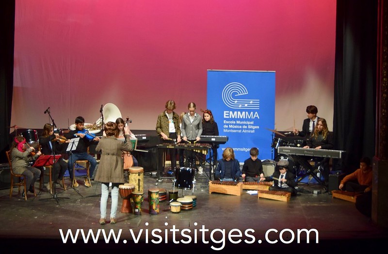 Concerts al Porxo de l’Escola Municipal de Música de Sitges.