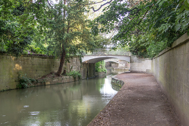 Kennet and Avon Canal, Bath, Somersetshire, England