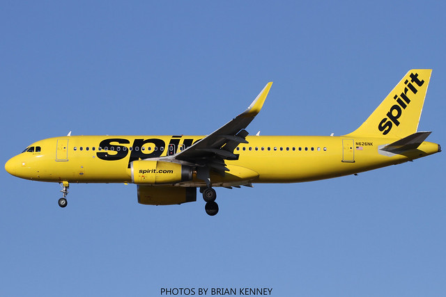 SPIRIT AIRLINES A320-232