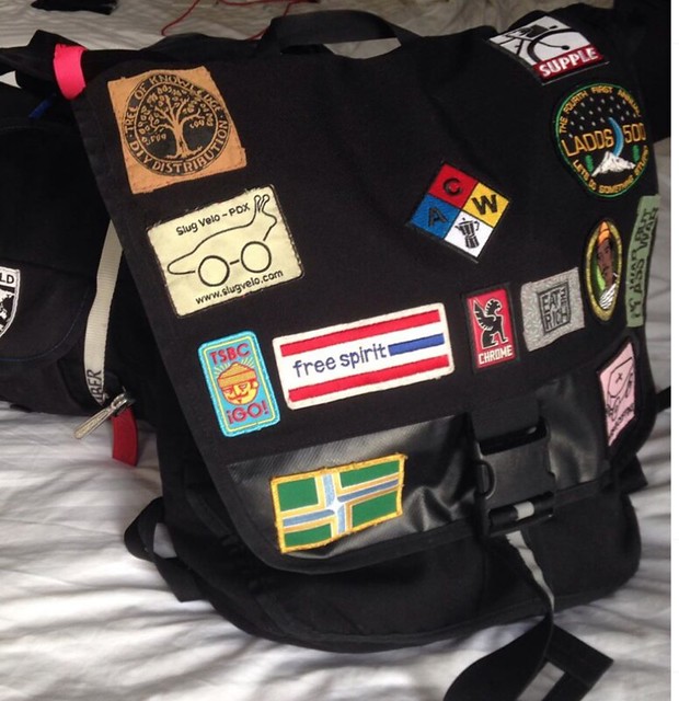 Chrome backpack