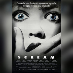 Scream (1996) ???? (12/20/19) #davidarquette #nevecampbell #courteneycox #matthewlillard #rosemcgowan #skeetulrich #drewbarrymore #wescraven #scream #scream1996 #wescravenfilm #slasherfilm #movierelease