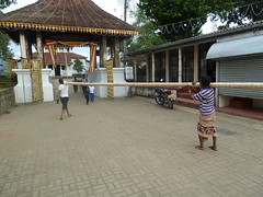 Embekka Devalaya à Kandy Sri Lanka.- Asie du Sud