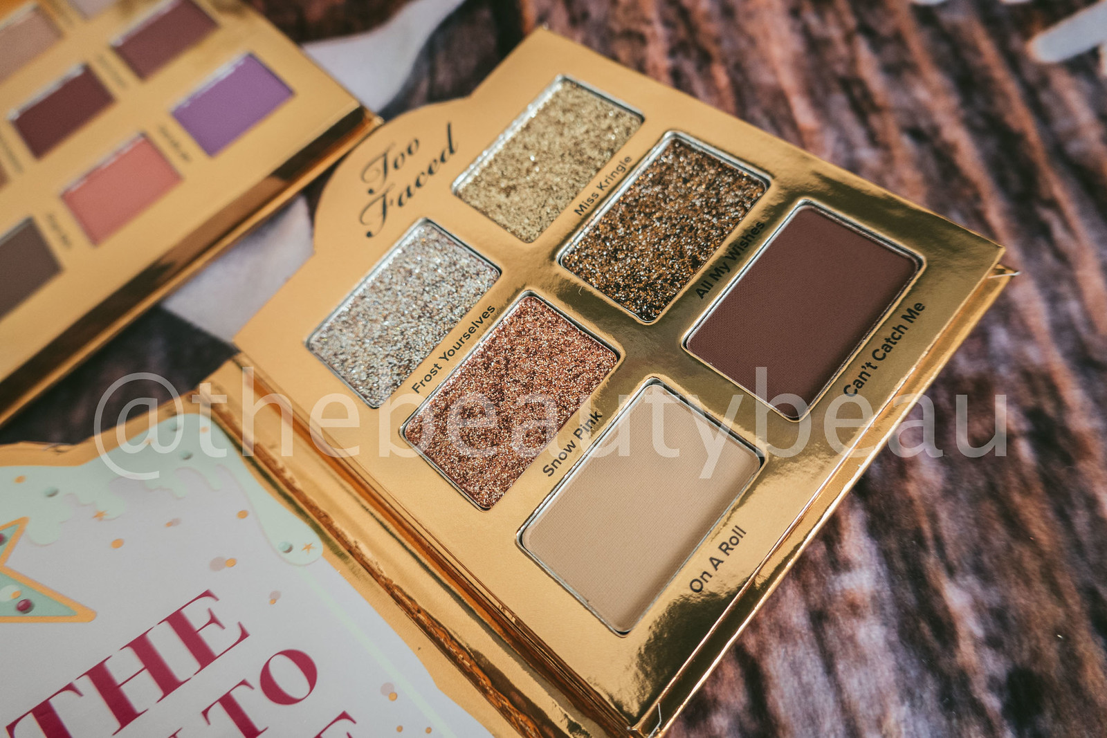 too faced Christmas cookie house party collection