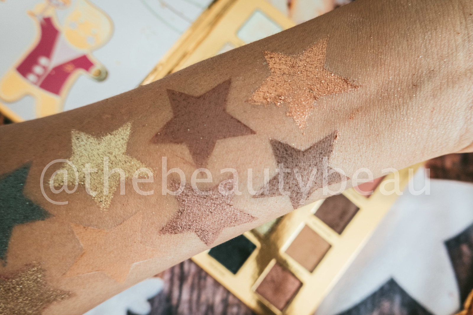 christmas cookie house party swatches