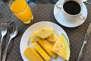 Boracay - Day 3 breakfast fruits