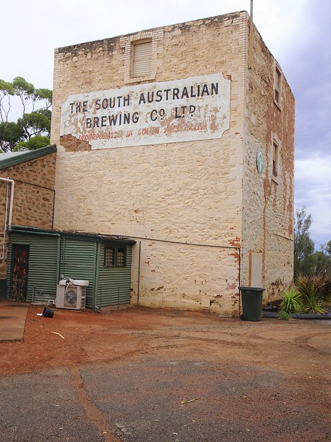North Broken Hill. In Buck Street. Built 1893 for SA Brewing Company Adelaide. It was the fifth brewery built in the silver lead and zinc mining city and the last to close in 1926. Now a Scout Hall.