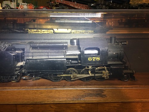 scratch built o scale 280 cnj camelback steam locomotive brass