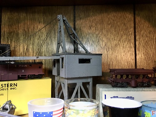 ho scale authenticast gantry crane
