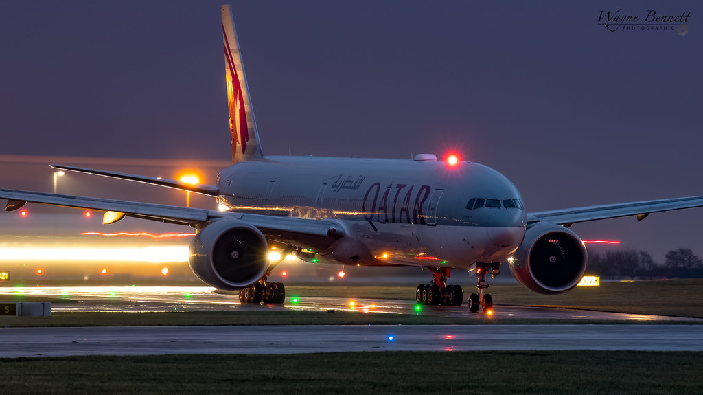 Qatar 777-300 A7-BAJ MAN 2019-12-21