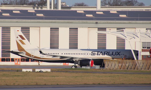 Starlux, D-AZAJ, Reg. B-58203, MSN 9147, Airbus A 321-252NX, 21.12.2019,  XFW-EDHI, Hamburg Finkenwerder