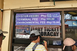 Boracay - Caticlan ferry ticketing