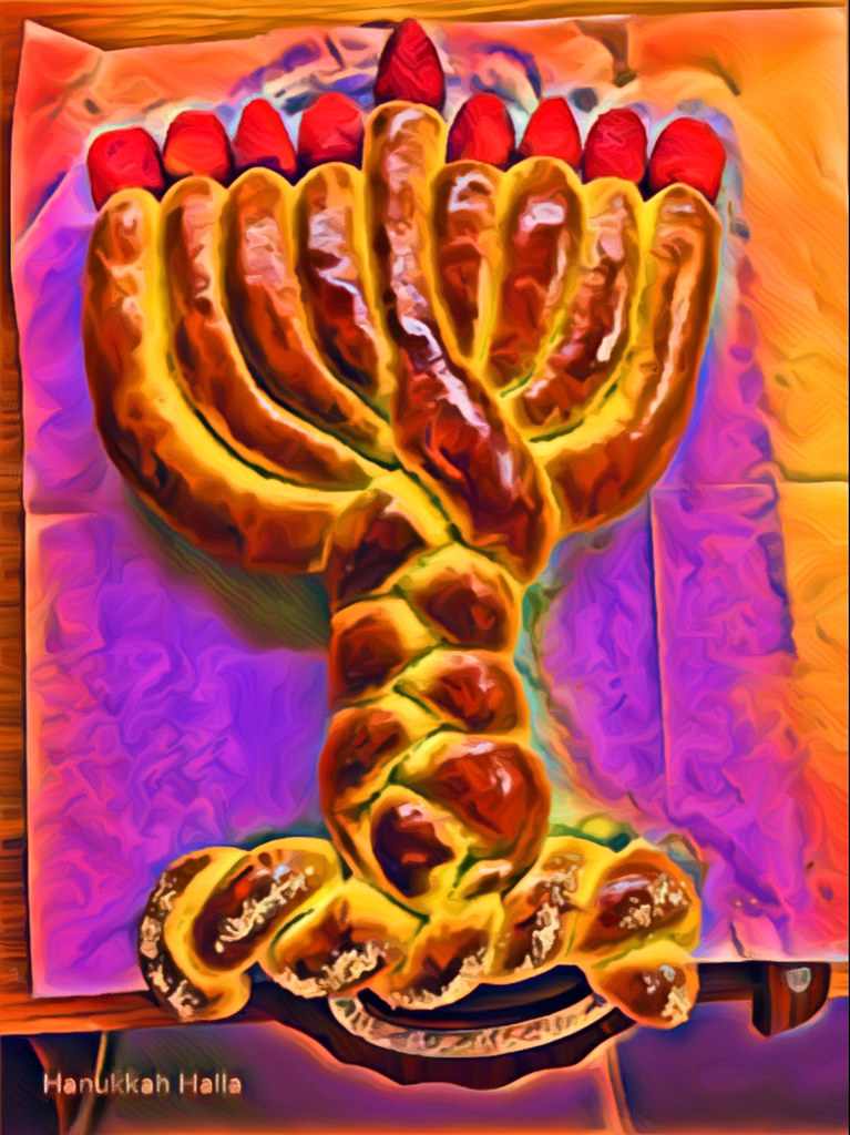 My Variation on Ilan In Israel’s “Hanukkah Hala” Masterpiece