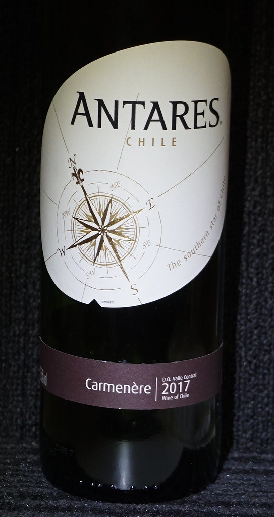 ANTARES Carmenere wine from Chile 2017