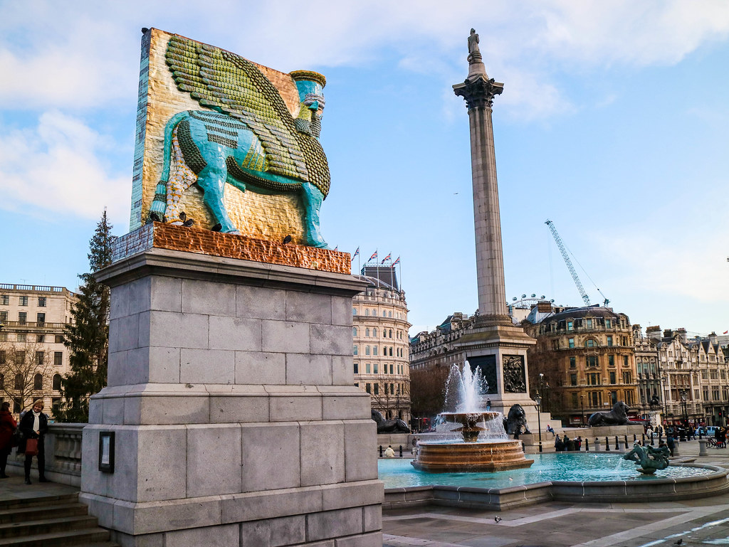 Trafalgar square en Londres