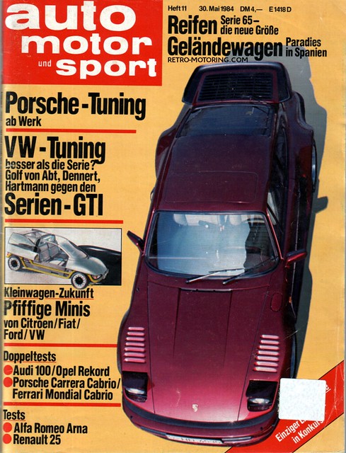 Auto Motor und Sport 30th May 1984